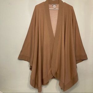 Sutton Studio 100% Pure Merino Wool Poncho/Cardiga